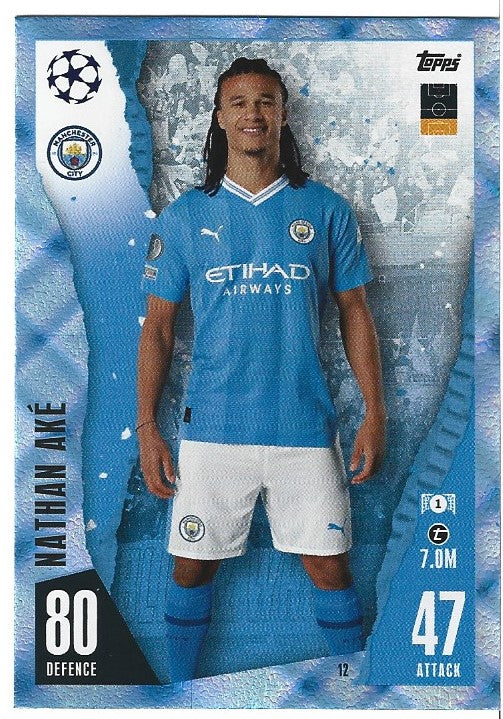 012. NATHAN AKE - MANCHESTER CITY - CRYSTAL - Sportmemos