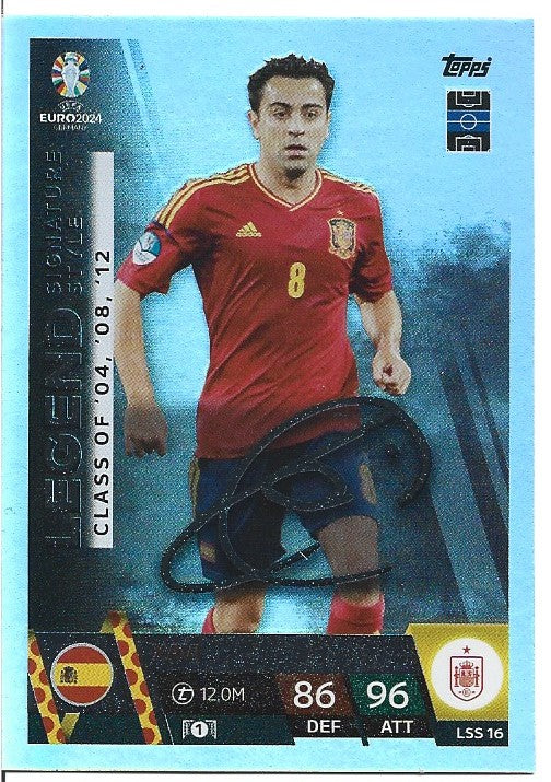 Xavi Hernandez Signed Barcelona 2023-24 Football Shirt. Icon Frame: Manager
