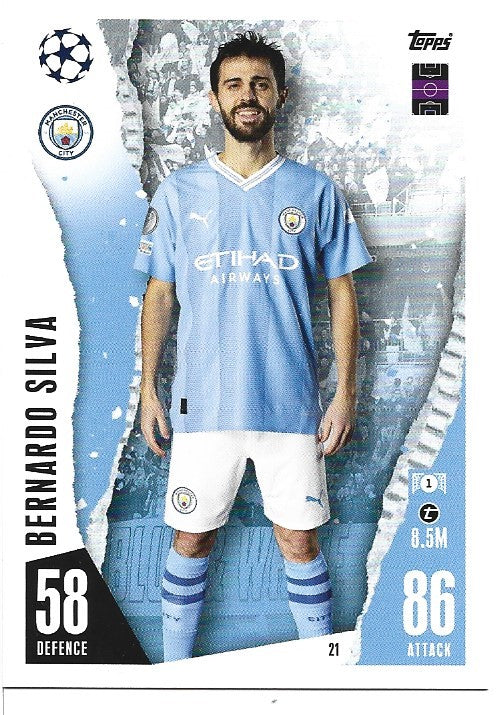 021. Bernardo Silva - Manchester City - Sportmemos