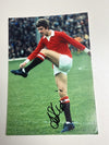 MANCHESTER UNITED - BRIAN KIDD - BILDE UTEN EKTEHETSBEVIS/COA