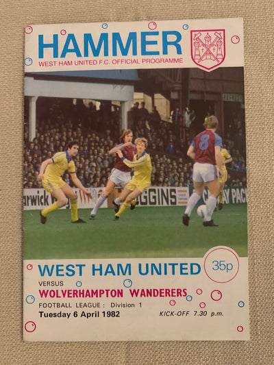 1982-06.04 - WEST HAM UNITED - TOTTENHAM HOTSPUR