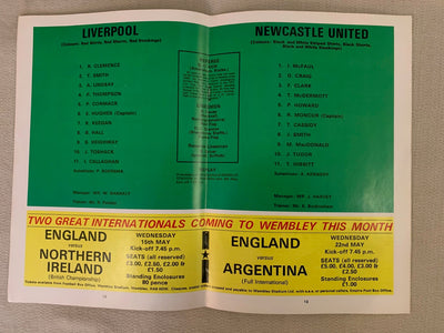 1974-04.05 - LIVERPOOL VS NEWCASTLE UNITED - FA-CUP FINAL 1974