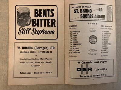 1968-06.01 - LIVERPOOL VS  WEST BROMWICH ALBION