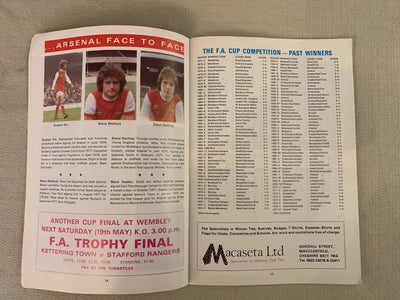 1979-12.05 - ARSENAL VS MANCHESTER UNITED - FA-CUP FINAL 1979