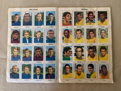 FKS WORLD CUP SOCCER STARS MEXICO 1970 - KOMPLETT ALBUM