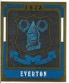 085. EVERTON - CLUB BADGE - GOLD FOIL