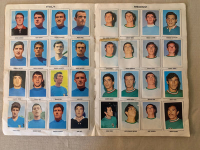 FKS WORLD CUP SOCCER STARS MEXICO 1970 - KOMPLETT ALBUM