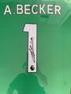 ALISSON BECKER - SIGNERT OG FERDIG INNRAMMET DRAKT "ART-FRAME" MED EKTEHETSBEVIS/COA