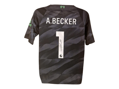 ALISSON BECKER - SIGNERT DRAKT MED EKTEHETSBEVIS/COA