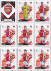 000. ARSENAL - KOMPLETT LAGSETT - TOPPS CHAMPIONS LEAGUE 2024/25