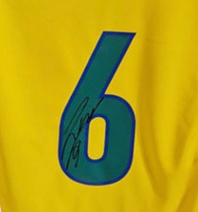 ROBERTO CARLOS - SIGNERT DRAKT MED EKTEHETSBEVIS/COA