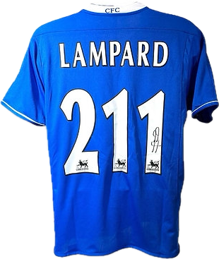 FRANK LAMPARD - SIGNERT DRAKT MED EKTEHETSBEVIS/COA