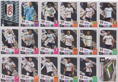 FULHAM - KOMPLETT LAGSETT - PANINI ADRENALYN XL PREMIER LEAGUE 2024/25