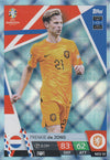 NED.10 - FRENKIE DE JONG - NETHERLANDS - BLUE CRYSTAL HOLOGRAPH