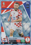 CRO.14 - NIKOLA VLASIC - CROATIA - BLUE CRYSTAL HOLOGRAPH