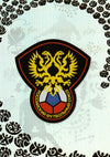 018. ROSSIJA - COUNTRY BADGE - RAINBOW CARD