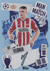 407. JOEY VEERMAN - PSV EINDHOVEN - MAN OF THE MATCH SIGNATURE STYLE