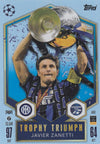 440. JAVIER ZANETTI - FC INTER MILANO - TROPHY TRIUMPH