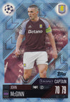 006. JOHN McGINN - ASTON VILLA - CAPTAIN - BLUE CRYSTAL