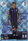 345. RAFAEL TOLÒI - ATALANTA B.C. - CAPTAIN - BLUE CRYSTAL