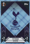 064. TOTTENHAM HOTSPUR - CLUB BADGE - BLUE CRYSTAL