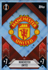 100. MANCHESTER UNITED - CLUB BADGE - BLUE CRYSTAL