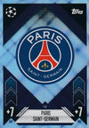 154. PARIS SAINT-GERMAIN - CLUB BADGE - BLUE CRYSTAL