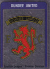 494. DUNDEE UNITED - CLUB BADGE - SILVER FOIL