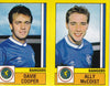 554. A-B. DAVIE COOPER - ALLY McCOIST - RANGERS