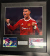 CRISTIANO RONALDO - SIGNERT BILDE MED EKTEHETSBEVIS/COA