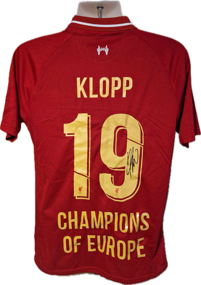 JURGEN KLOPP -  SIGNERT DRAKT MED EKTEHETSBEVIS/COA