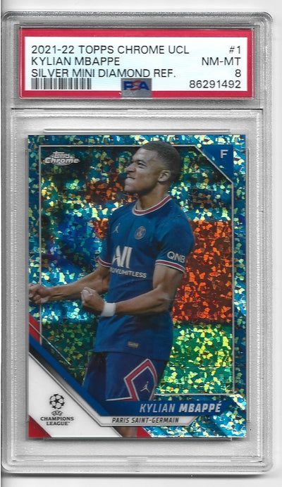 KYLIAN MBAPPE - PARIS SAINT-GERMAIN - GRADERT KORT #275