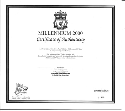 LIVERPOOL - FUTERA FANS SELECTION - MILLENIUM 2000 #900