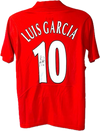 LUIS GARCIA - SIGNERT DRAKT MED EKTEHETSBEVIS/COA