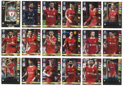 LIVERPOOL - KOMPLETT SETT MED PANINI ADRENALYN XL FIFA 365 - 2025