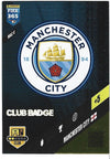 085.  MAC 4.  Club Badge - Manchester City