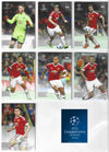 MANCHESTER UNITED - KOMPLETT SETT MED TOPPS SHOWCASE UCL 2015/16