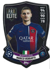 SH03 - MARCO VERATTI - PARIS SAINT GERMAIN - PRO ELITE CHROME SHIELD - #99