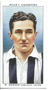 8. R. BOWDEN - NEWCASTLE UNITED