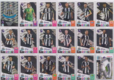 NEWCASTLE UNITED - KOMPLETT LAGSETT - PANINI ADRENALYN XL PREMIER LEAGUE 2024/25