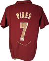 ROBERT PIRES - SIGNERT DRAKT MED EKTEHETSBEVIS/COA