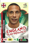 RIO FERDINAND - ENGLAND FANS`FAVOURITE - UK EDITION