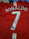 CRISTIANO RONALDO - SIGNERT DRAKT MED EKTEHETSBEVIS/COA