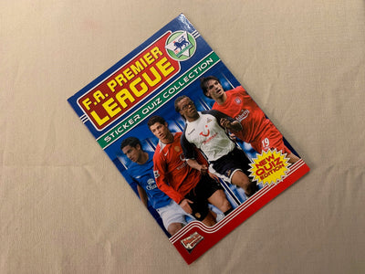 MERLIN`S - F.A. PREMIER LEAGUE - STICKER QUIZ COLLECTION  - STICKER ALBUM