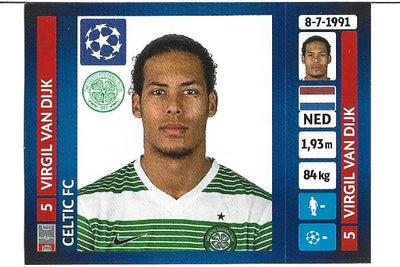 610. VIRGIL VAN DIJK - CELTIC - ROOKIE