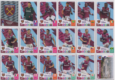 WEST HAM UNITED - KOMPLETT LAGSETT - PANINI ADRENALYN XL PREMIER LEAGUE 2024/25