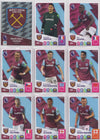 WEST HAM UNITED - KOMPLETT LAGSETT - PANINI ADRENALYN XL PREMIER LEAGUE 2024/25