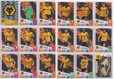 WOLVERHAMPTON WANDERERS - KOMPLETT LAGSETT - PANINI ADRENALYN XL PREMIER LEAGUE 2024/25