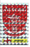 007. ARSENAL - CLUB BADGE - SILVER FOIL