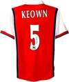 MARTIN KEOWN - SIGNERT DRAKT MED EKTEHETSBEVIS/COA